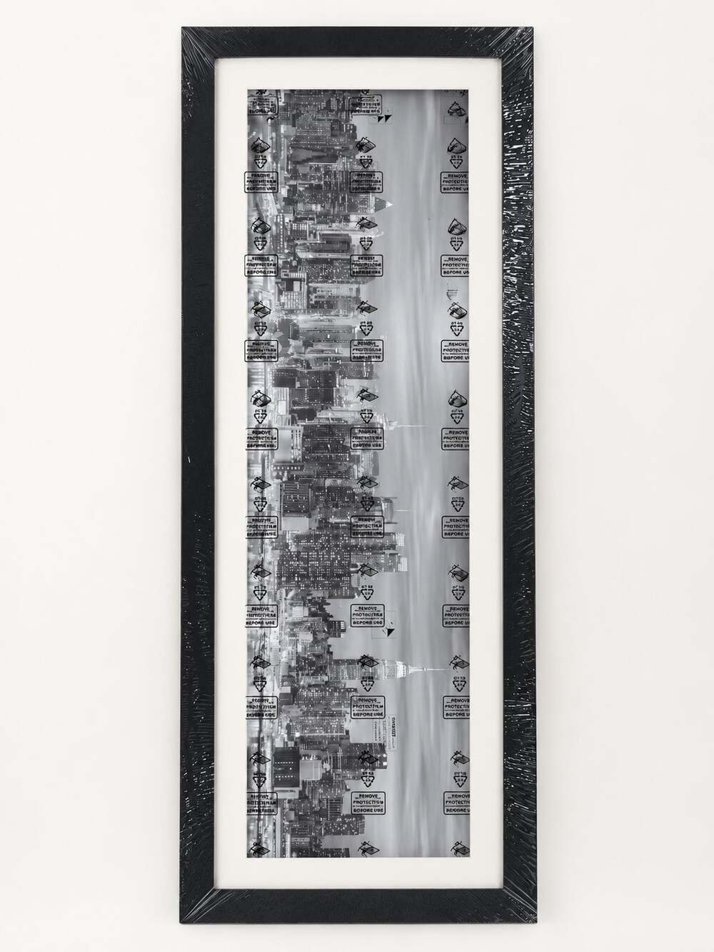 LaVie Home 10x30 Black Panoramic Picture Poster Frame Wall Mount
